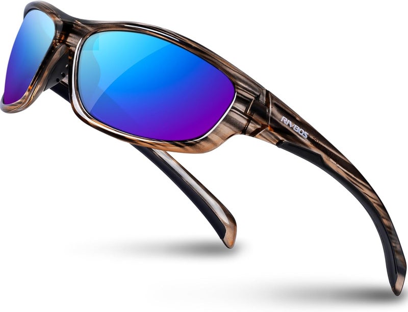 RIVBOS Polarized Sunglasses UV400 Protection for Men's and Women's Fishing, Cycling, and Outdoor Activities RB832 - Image 1